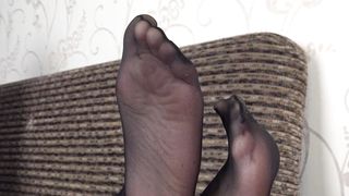 Under Sweet Weight - Jade - Stockings Teasing