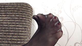 Under Sweet Weight - Jade - Stockings Teasing