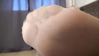 Under Sweet Weight - Laura - Stockings Teasing