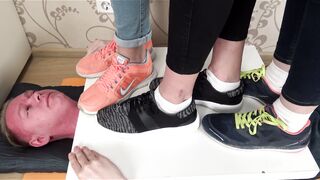 Under Sweet Weight - Melissa, Noelle, Scarlett - Triple Sneakers Trampling