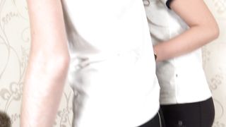 Under Sweet Weight - Nora, Scarlett - Double Sneakers Trampling