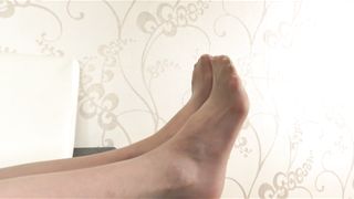 Under Sweet Weight - Olivia - Pantyhose Teasing