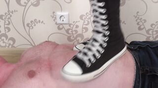 Under Sweet Weight - Raven - School Girl Hard Trampling