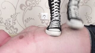 Under Sweet Weight - Raven - School Girl Hard Trampling