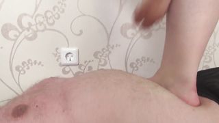 Under Sweet Weight - Sofia - Barefeet Summer Trampling