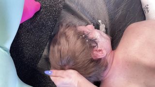 We spit on the slave, humiliated him and let him go!