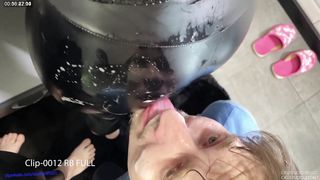 0012RB So wow! Lick our asses! As a reward, you will receive large portions of our saliva in your fa