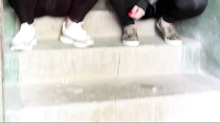 sweet drool! Princess Bertie Rebecca Boot Licking Sneaker Fetish Smoking Spitting pov