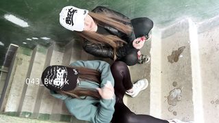 sweet drool! Princess Bertie Rebecca Boot Licking Sneaker Fetish Smoking Spitting pov