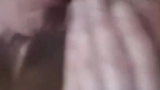 Husband in stockings films as strangers use his slut wife's holes