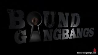 BoundGangBangs - Beretta James - Hot Fiance Spies on her Grooms Bachelor Party and Gets Punished