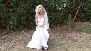 HardcoreGangBang - Natasha Starr - Filthy Whore in White Defiled on her Wedding Night
