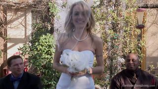 HardcoreGangBang - Natasha Starr - Filthy Whore in White Defiled on her Wedding Night