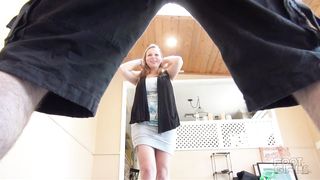 BrattyFootGirls - HeatherT & Mariah - Breaking His Balls