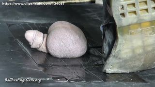 Extreme Angel and new Model Tanni throat standing and jumps full weight standing on cockhead and Balls with Doc Martens