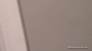 Extreme cock crush stomp legging boots