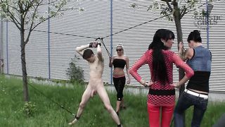 Ballbusting fuer das neue Zahlschwein