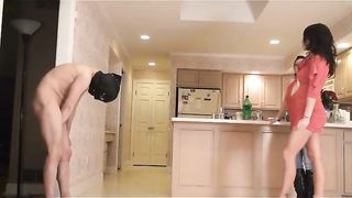 Britiny and Madison - Ball Kicked without reason Part 1 of 2