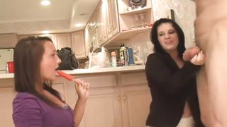 Emma and Megan - Ball Punching Kicking by frustrated 18 year olds