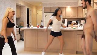 Shayla and Tiffany - Ball kicking for Gifts