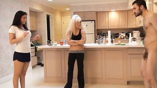 Shayla and Tiffany - Ball kicking for Gifts