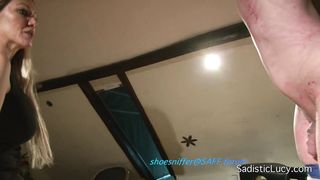 Sadistic Lucy - I think I've broken his cock