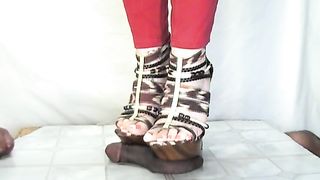 Sweetfeet and Ball Crushing Dreadful Heels Experience