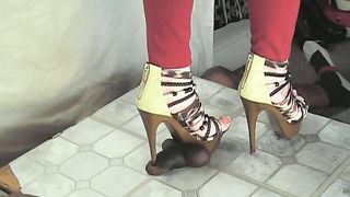 Sweetfeet and Ball Crushing Dreadful Heels Experience