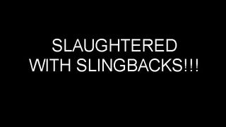 Sweetfeet and Ball Crushing SLRGHTRD WITH SLINGBACKS