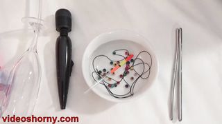 Uterus Penetration with Japanese objects, Pumping Cervix Prolapse