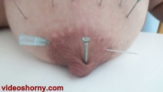 Extreme Needle Torture BDSM and German electrosex. Nails and Needles