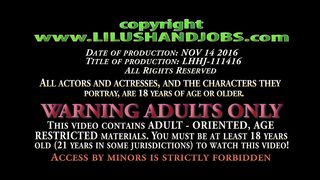 Lilu Triple CumShot HandJob 10 Huge Ruined Facial