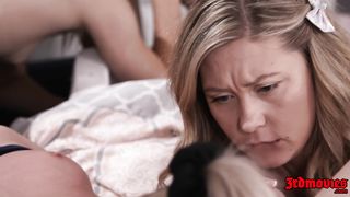 Hottie Cheerleader in Action