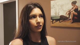 MenAreSlaves - Goddess Nikki Tries A New Pet - Part 1
