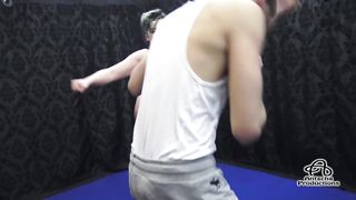 AntschaProductions - Rage Vs Guy In Mixed Wrestling Punishment