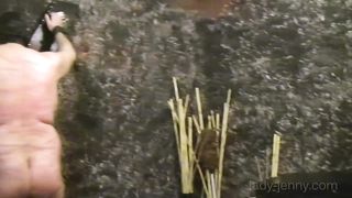 Lady-Jenny - Back Whipping by Jenny's friend