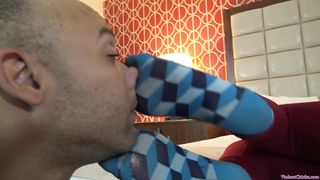 SockSlaves - Miss Daisy laughs at her slave boy