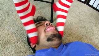 SockSlaves - Cameron under sock