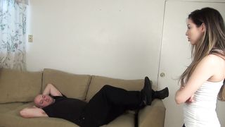 SockSlaves - Cydel white sock