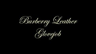 Chateau-Cuir - Burberry leather glovejob