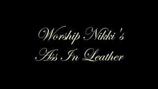 Chateau-Cuir - Worship Nikkis ass in leather