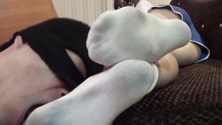 Korean Femdom - Dirty Socks Worship