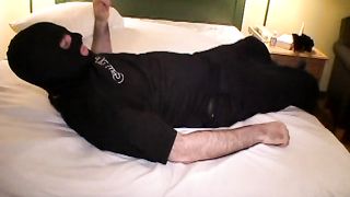 Cuckold Cleans Up After Gangbang