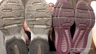 Double Foot Stink For Lesbo Slave Lizalka