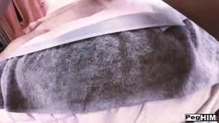 PegHim - Home Movies Siouxsie Q uses the Mr Hankeys XL Seahorse toy to open him up