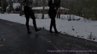 BratPrincess - Kat and Kaylie House Boot Cleaner