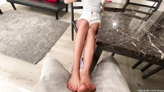 BrattyBabesOwnYou - Kiara - Student Kiara Cole Makes Teacher Cum In Pants