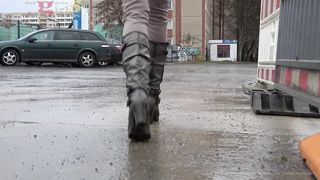 lick my muddy boots clean