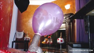 Sexy Latina Maid on SQUIRTING Dildo HUGE CUM LOAD