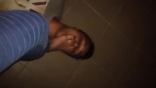 Amateur Foot Worship - Standing over